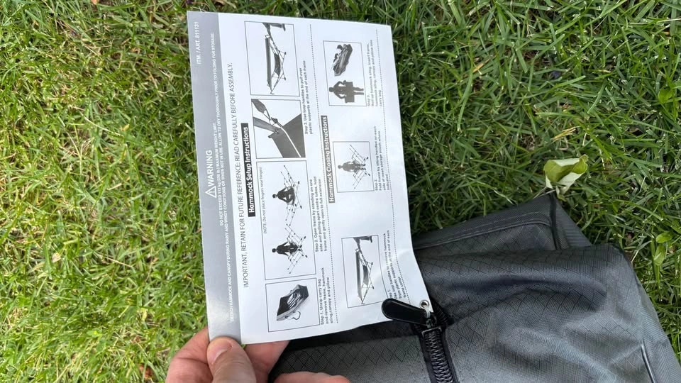 Folding Hammock with Removable Canopy - photo 5