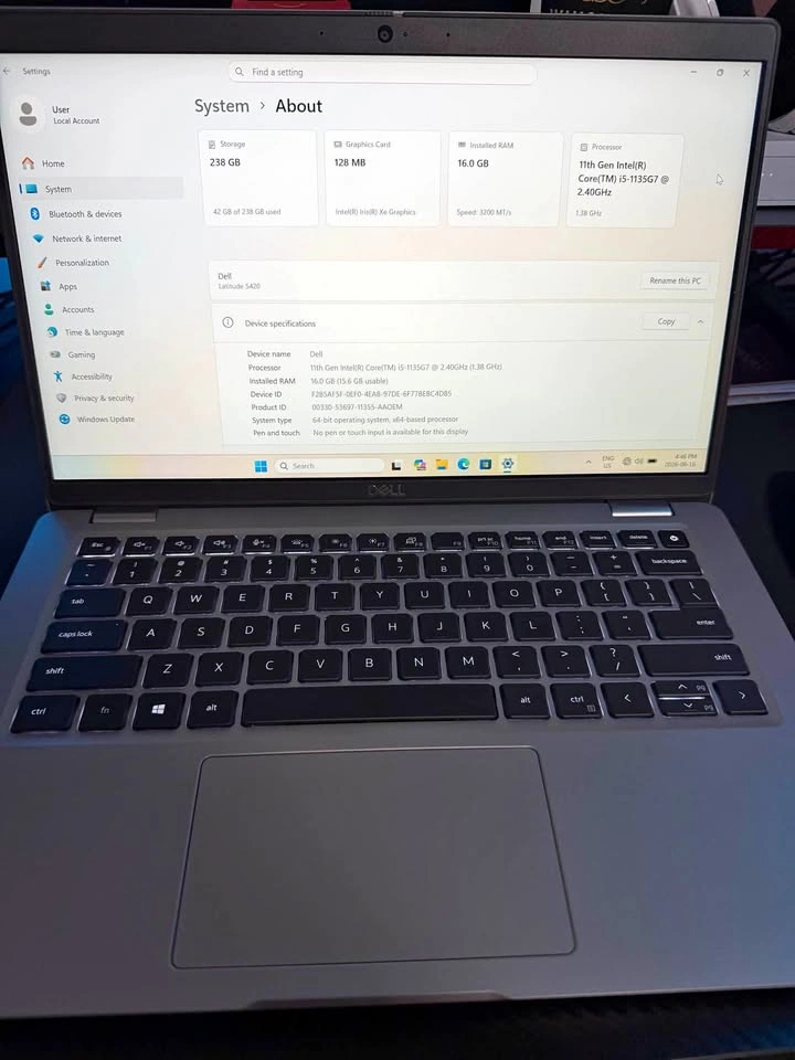 Dell Latitude 5420 i5 11th Gen 16GB RAM 256GB SSD + Dock