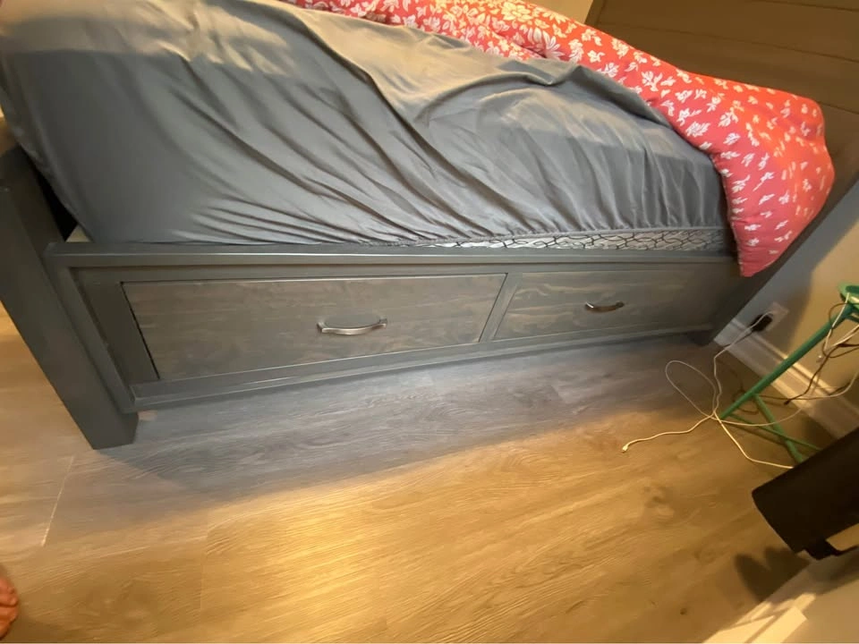 Bed with 4 drawer storage - photo 3