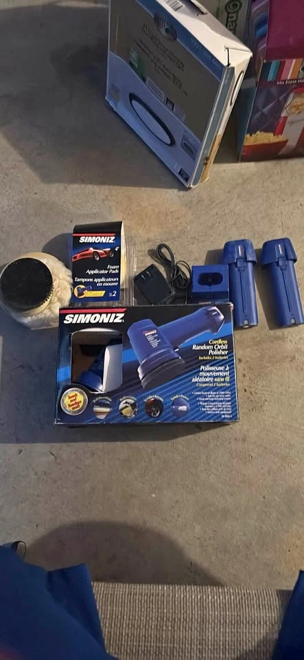 Simoniz Cordless Random Orbit Polisher kit
