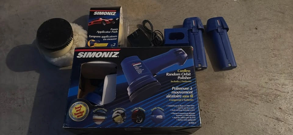Simoniz Cordless Random Orbit Polisher kit - photo 2