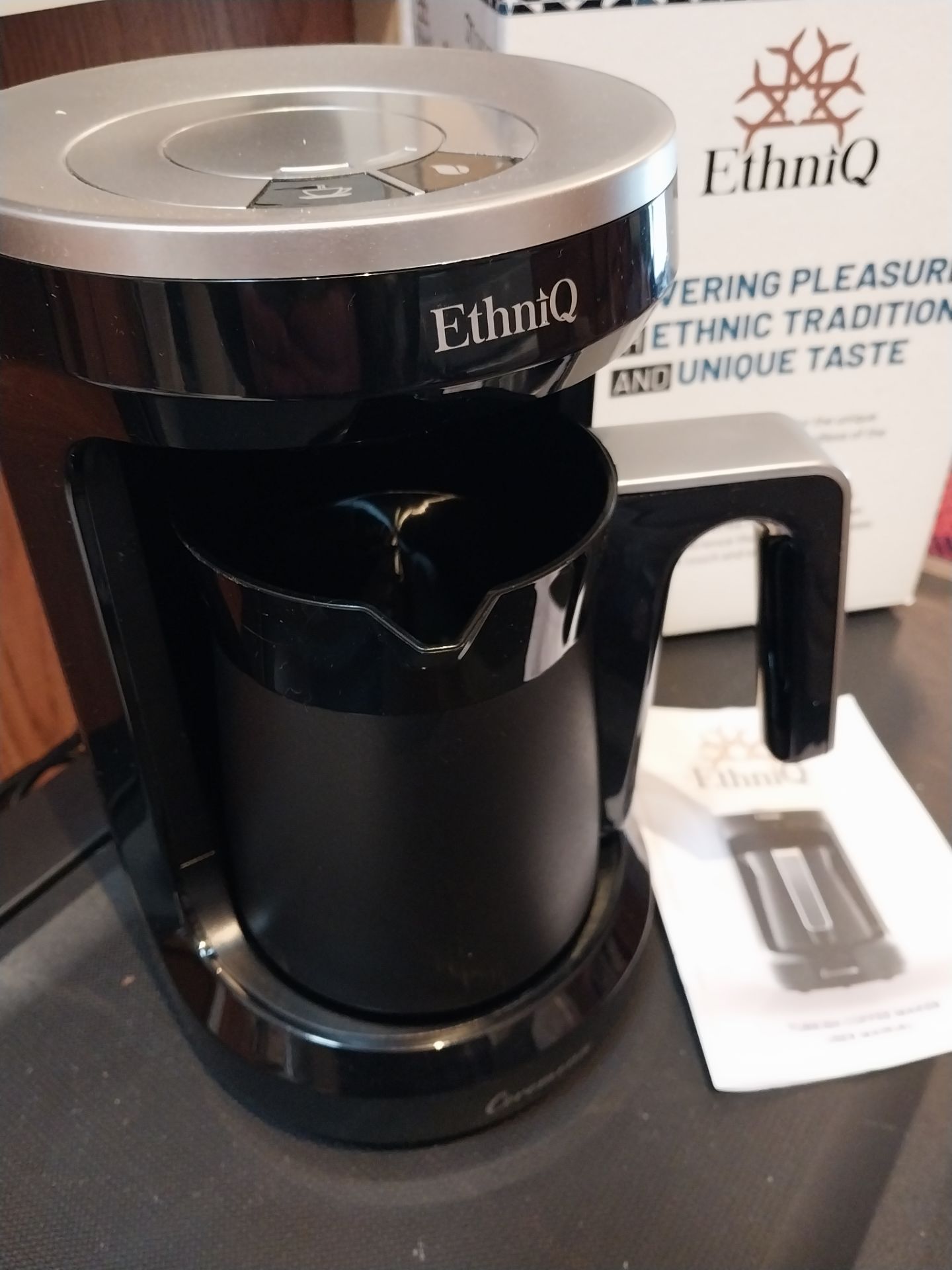 Ceremona Turkish Coffee Maker by EthniQ, 1-4 cup, new in box - photo 4