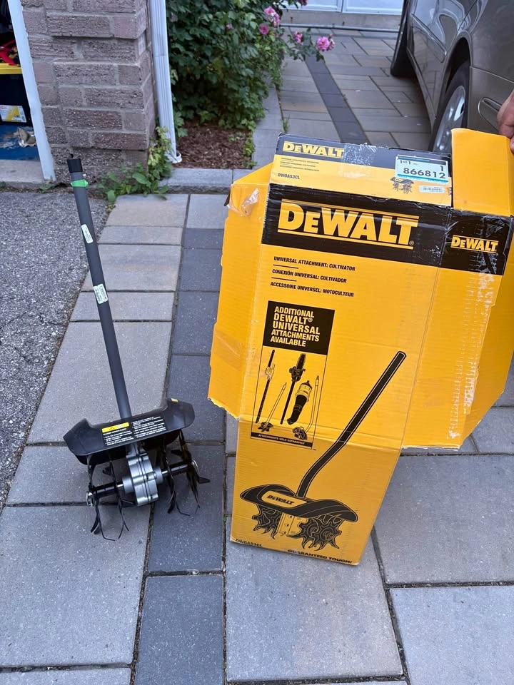 DEWALT 9" Universal Cultivator Tiller Attachment (DWOAS3CL)