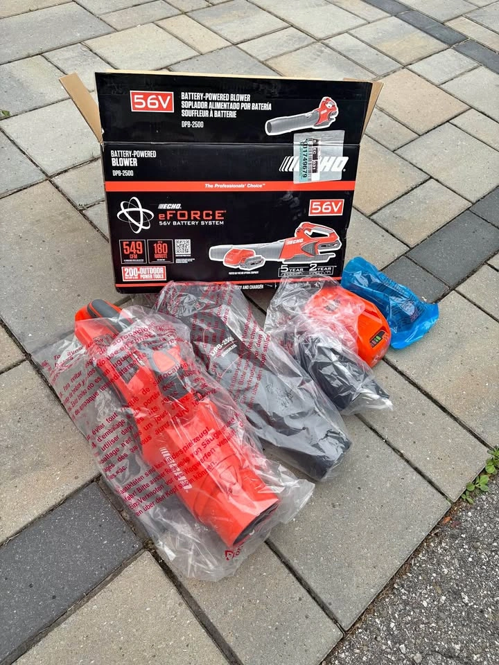 Brand New ECHO 56V Cordless Leaf Blower Kit (DPB-2500)