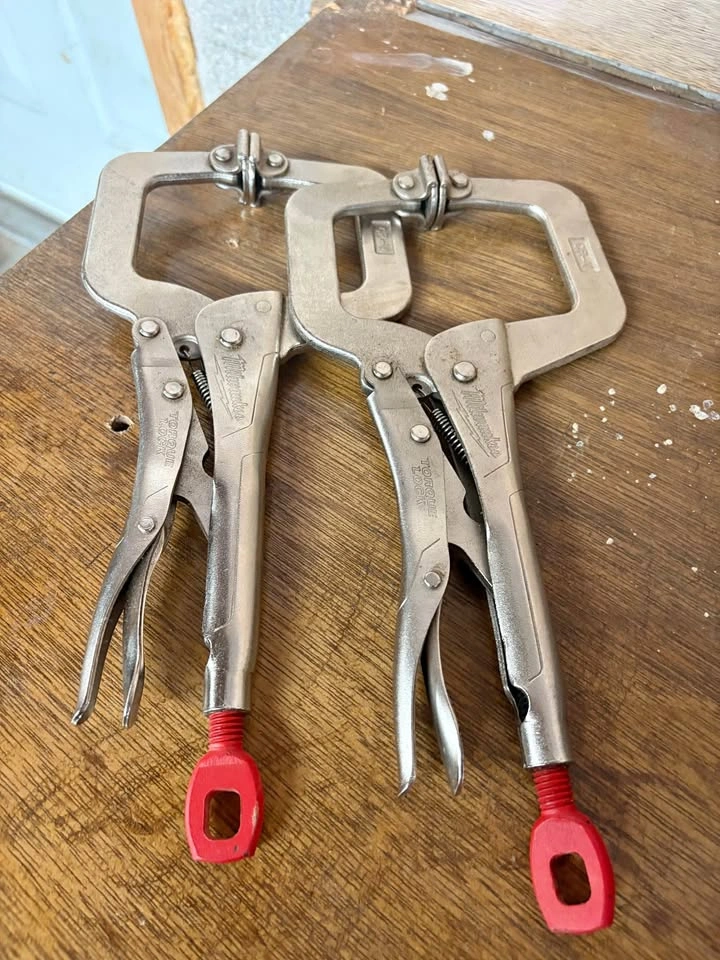 Milwaukee Torque Lock Locking C-Clamp Set (Pair of 2)