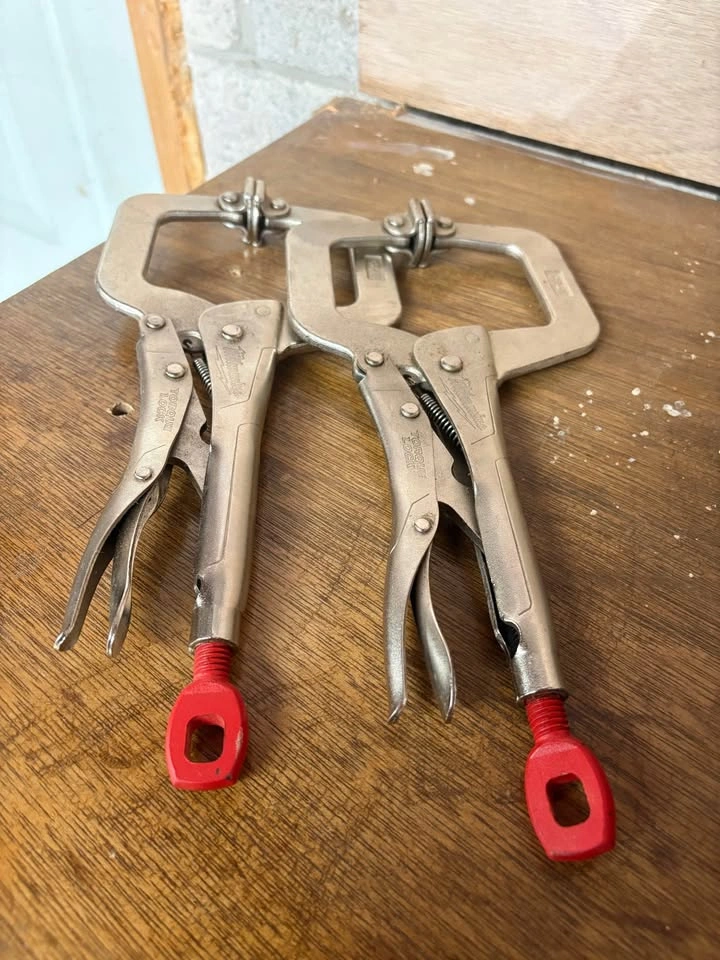 Milwaukee Torque Lock Locking C-Clamp Set (Pair of 2) - photo 2