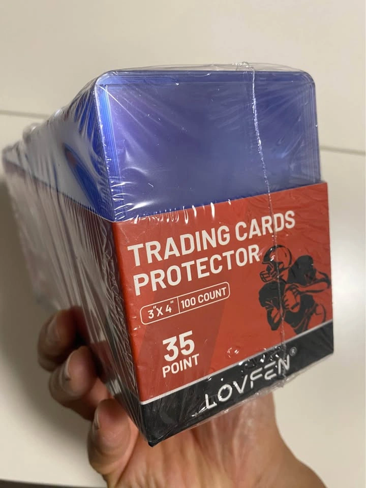 Lovfen 200 Pack Trading Card Toploaders and Sleeves - photo 2