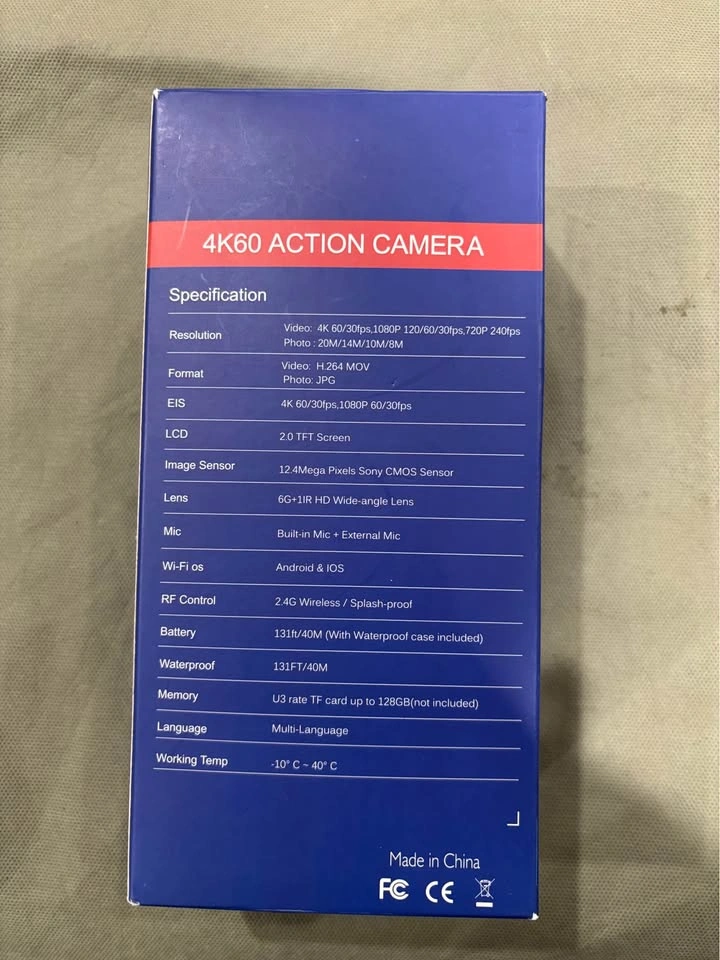 4K60 Actioncam/Dashcam - photo 3