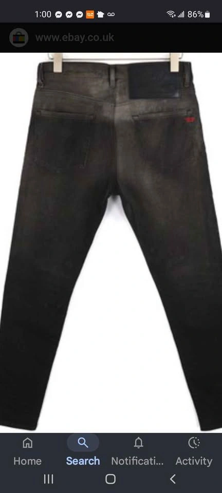 Diesel D-Strukt Jogg Slim Jeans W40 - photo 2