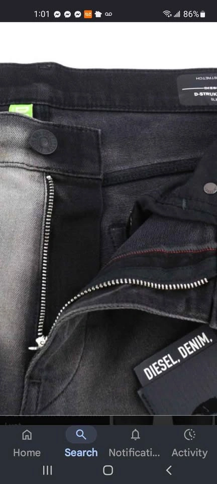 Diesel D-Strukt Jogg Slim Jeans W40 - photo 3