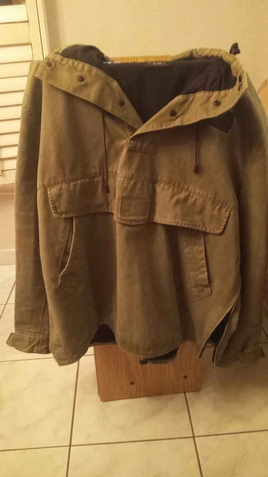 Zara Olive Green Anorak Jacket XL - photo 2
