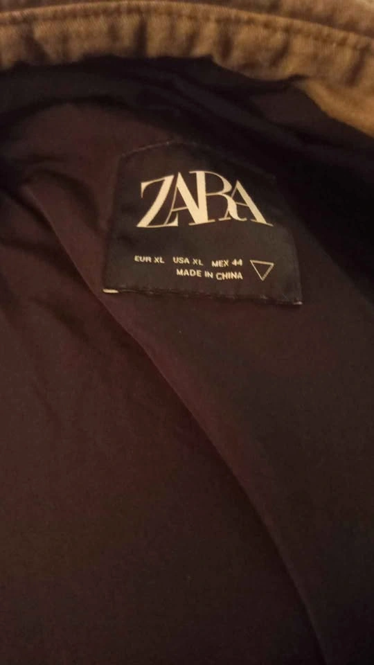 Zara Olive Green Anorak Jacket XL - photo 3