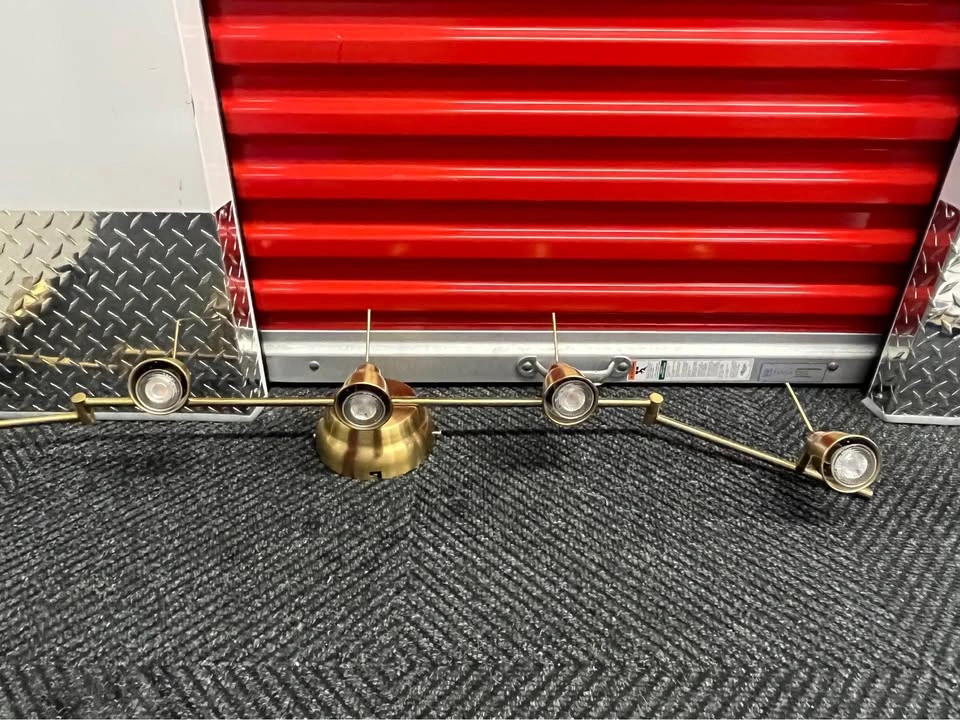 Ikea BAROMETER Ceiling track, 5-spots, brass color - photo 5