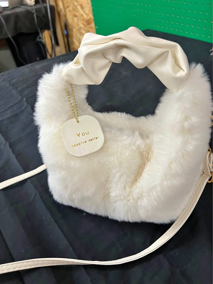 ⚽ Cute flushy bag