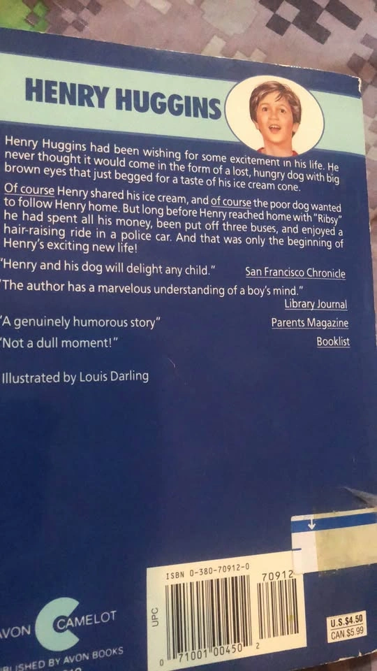 ⚽️ Henry Higgins by Beverly Cleary - photo 2
