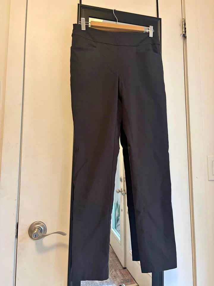 Golf Black Straight Leg Pants