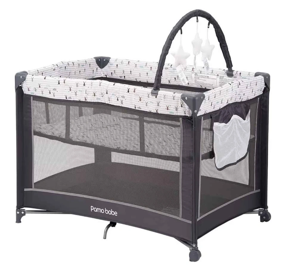 Pamo Babe Portable Playard with Bassinet (brand new) - photo 2