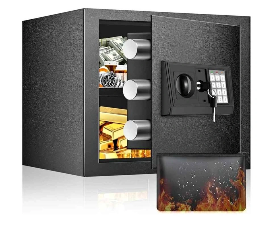 Brand New 1.2 Cuft Home Safe with Fireproof Bag