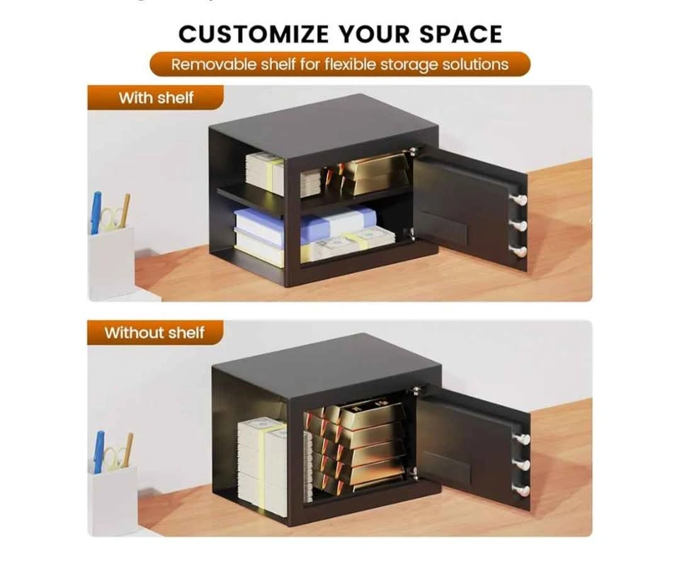 Brand New 1.2 Cuft Home Safe with Fireproof Bag - photo 2