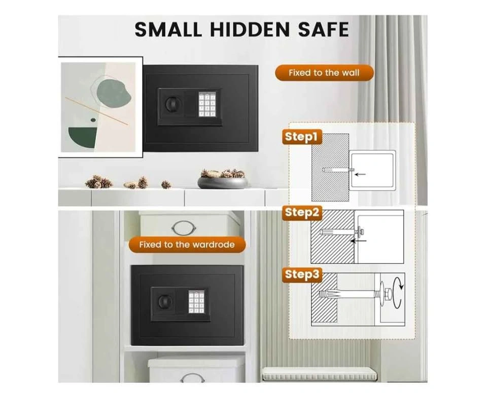 Brand New 1.2 Cuft Home Safe with Fireproof Bag - photo 5