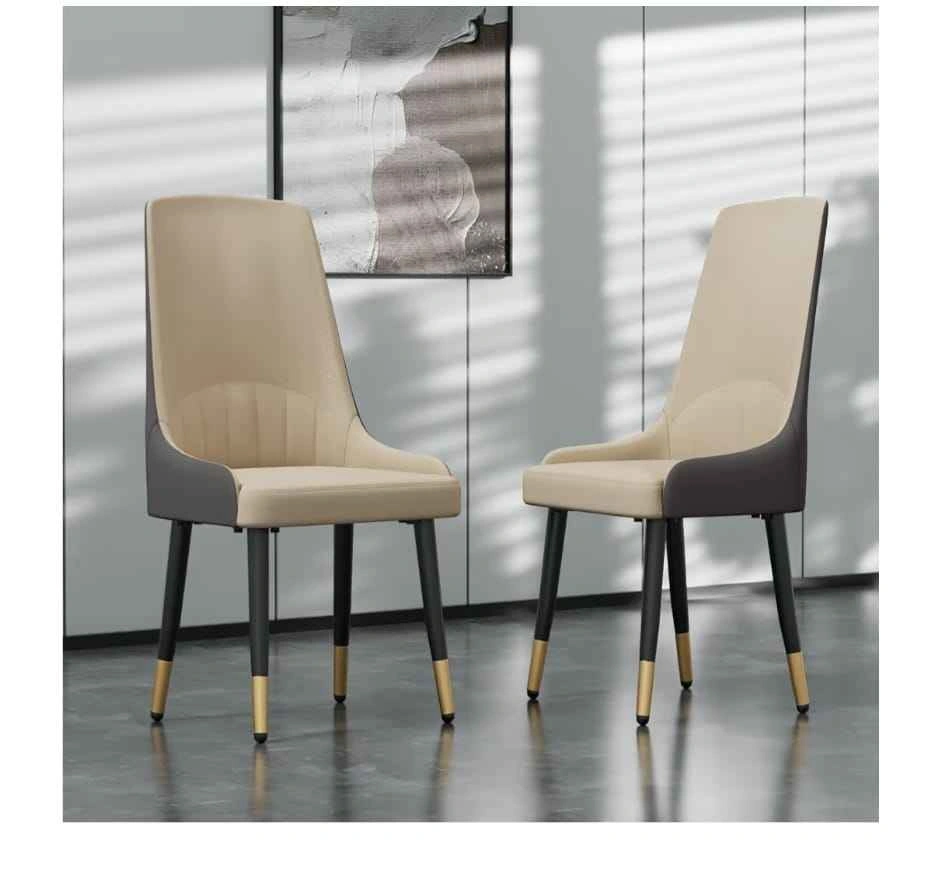 Leather Dining Chairs Set of 2 - photo 2
