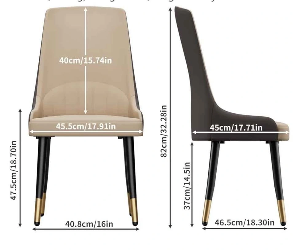 Leather Dining Chairs Set of 2 - photo 4