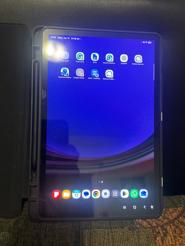 Samsung S9 Tablet with pen