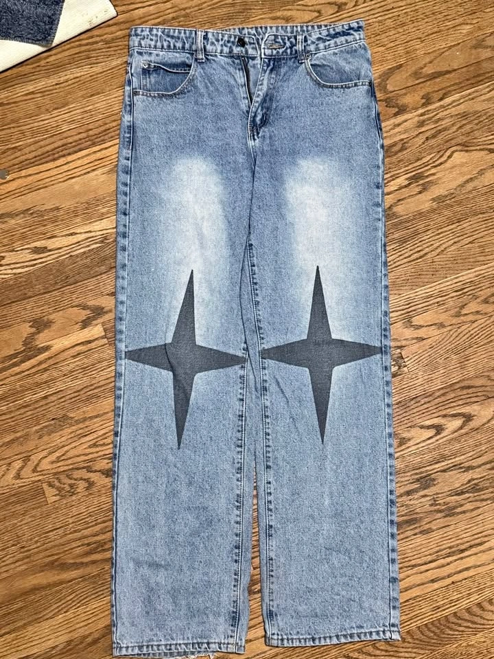 Streetwear denim jeans size M