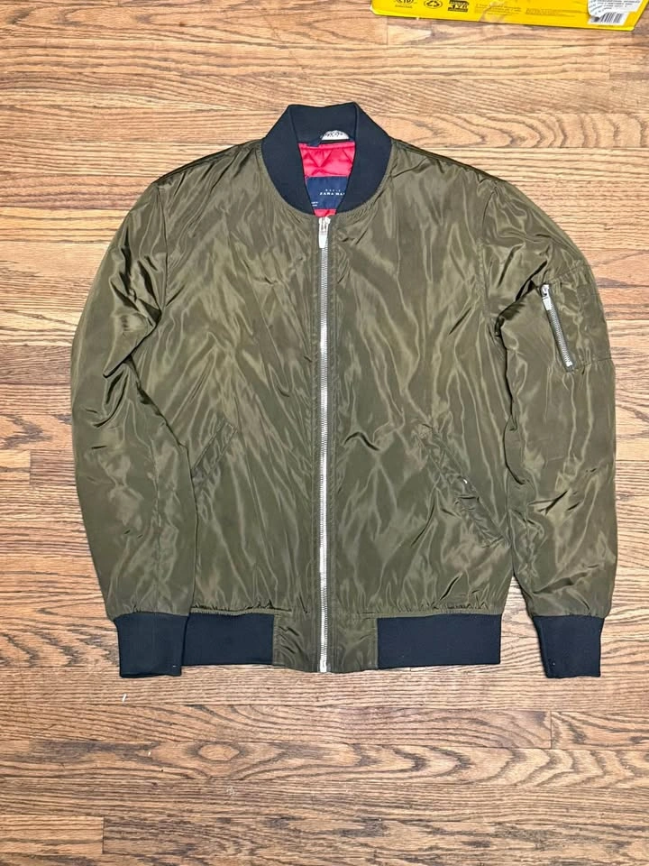 Vintage Zara mens bomber