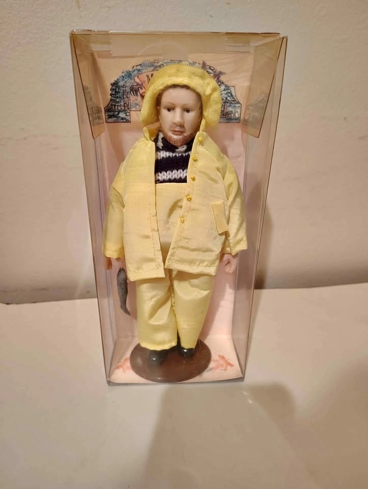 MapleNorth Sou'wester Mini Porcelain Doll