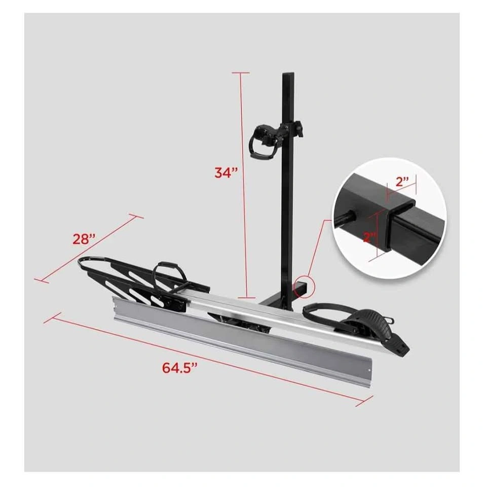 Heavy-Duty Hitch Mount E-Bike Rack - photo 2