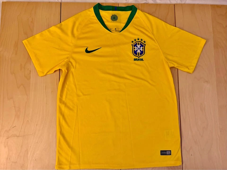 Nike Brazil National Team Soccer Jersey Size Large