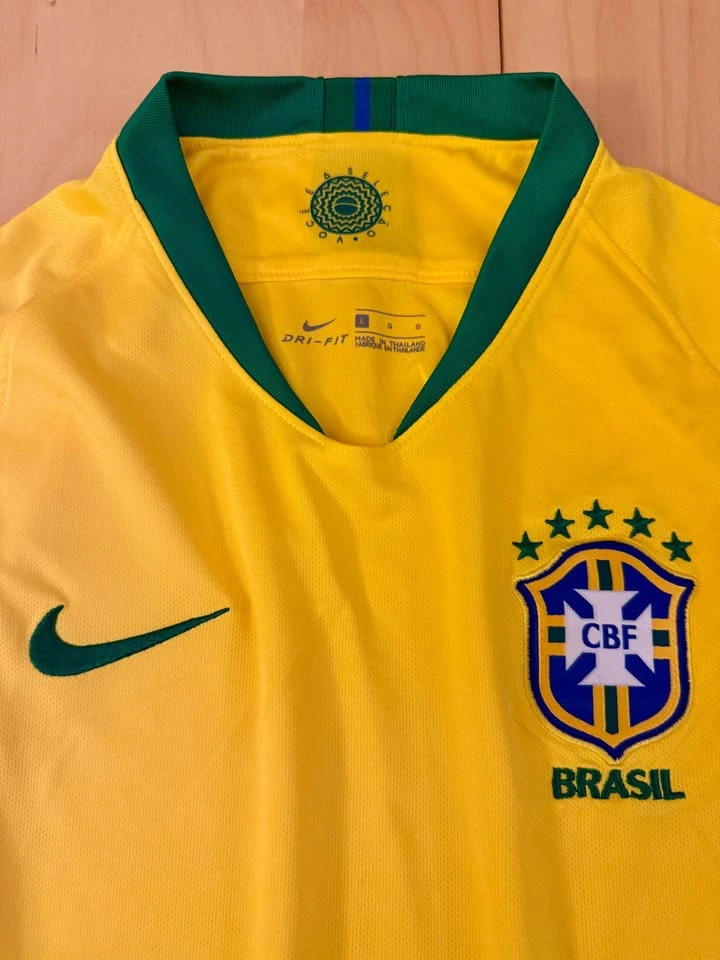 Nike Brazil National Team Soccer Jersey Size Large - photo 3