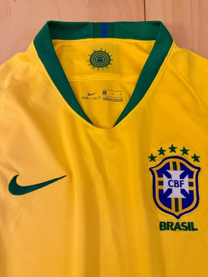 Nike Brazil National Team Soccer Jersey Size Large - photo 3