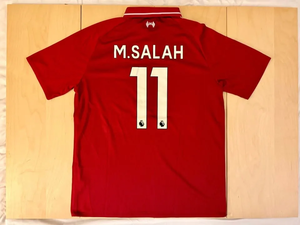 New Balance Liverpool FC 2018-19 Home Jersey M. Salah #11 Size L - photo 2