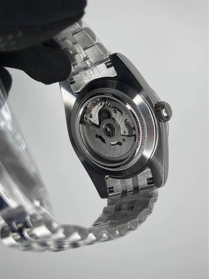 Seiko Custom Mod Automatic Watch NH35 Datejust Fluted Bezel - photo 4