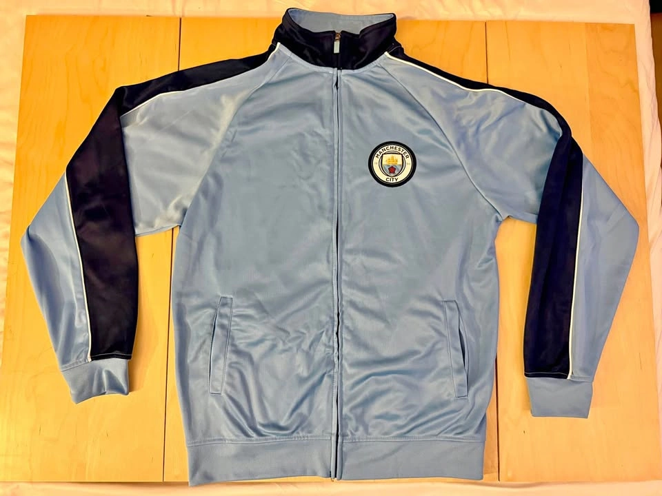 Manchester City Track Jacket Size Large