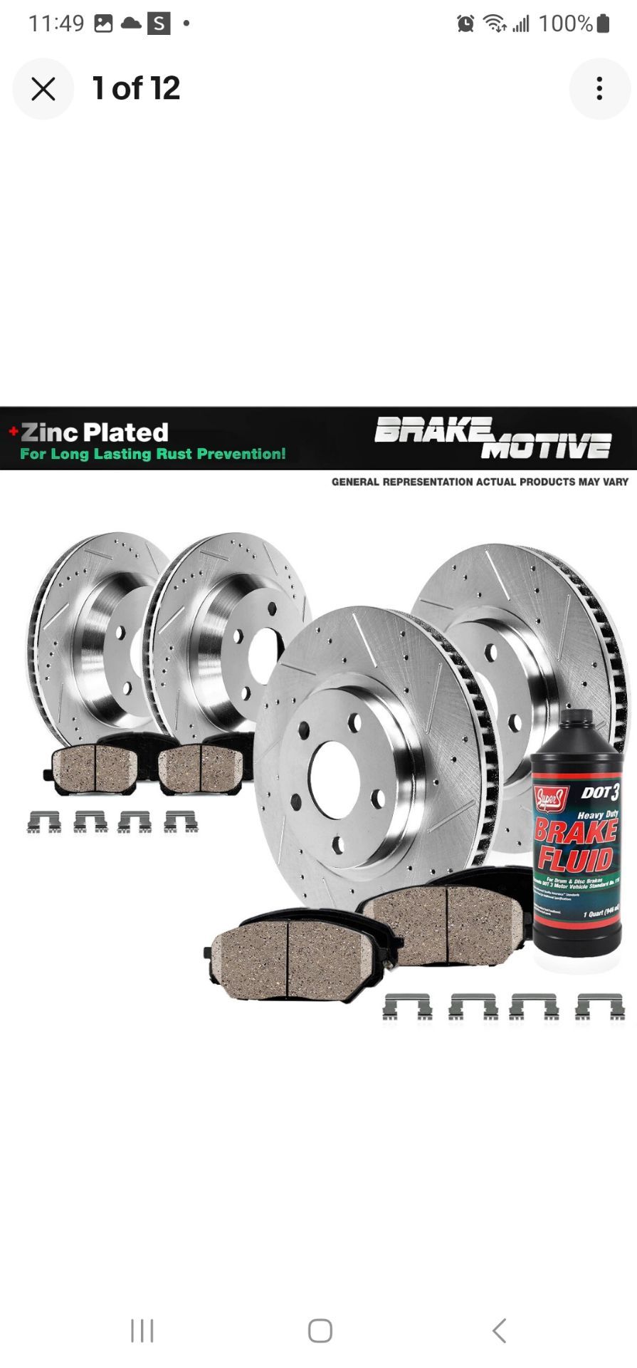 Front+Rear Brake Rotors & Ceramic Pads For 2006 - 2010 BMW