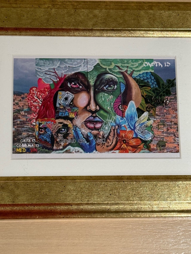 Chota 13 Comuna 13 Medellin Framed Art Print - photo 2