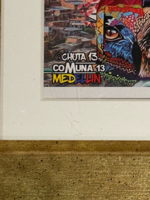 Chota 13 Comuna 13 Medellin Framed Art Print - photo 3