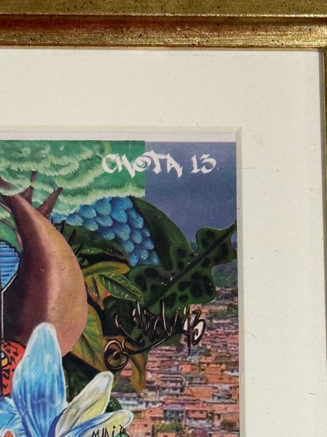 Chota 13 Comuna 13 Medellin Framed Art Print - photo 4