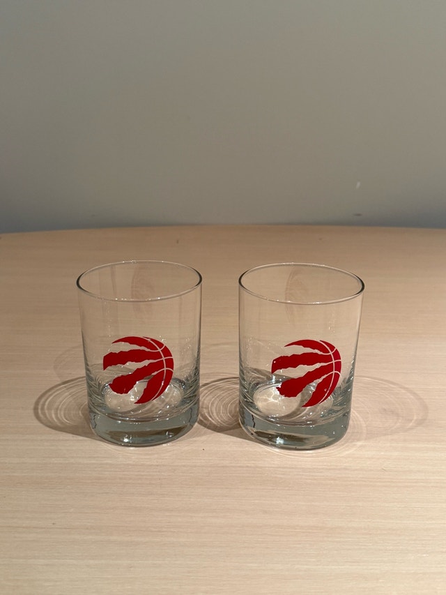 Toronto Raptors Whiskey Rocks Glasses
