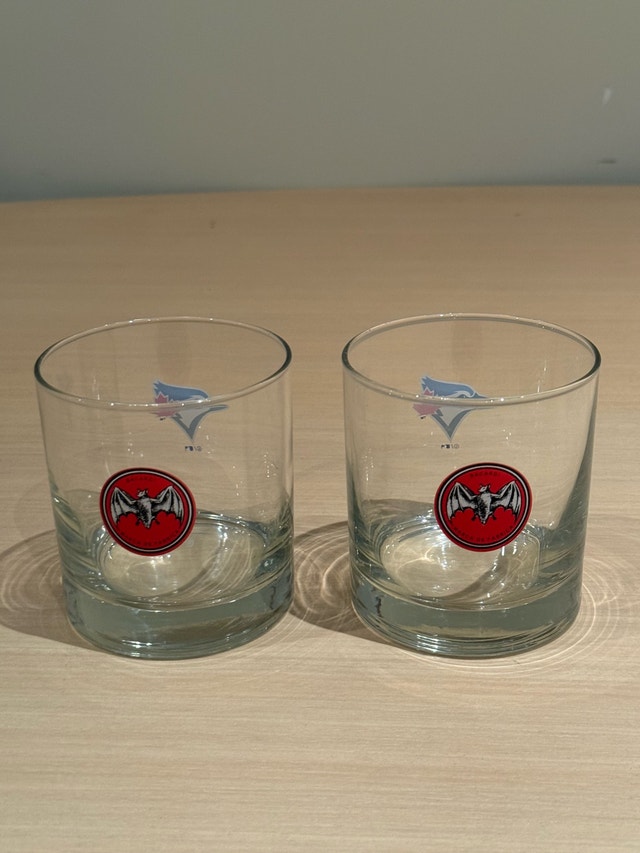 Bacardi Toronto Blue Jays Whiskey Glasses - photo 4