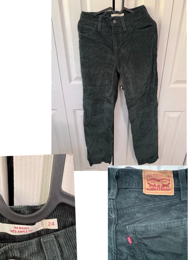 Levi’s Women’s ’94 Baggy Corduroy Jeans