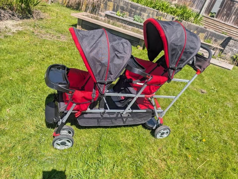 Three kid stroller - photo 4