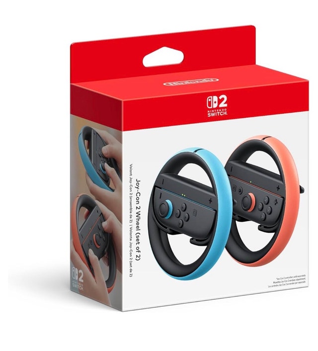 Brand New Nintendo Switch 2 Joy-Con 2 Wheels