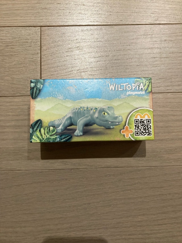⚽️Happy Meal Playmobil Wiltopia Crocodile Figure