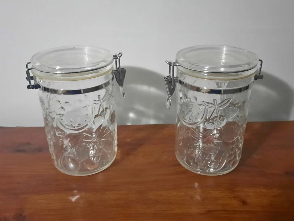 Two Rice / Grain Containers