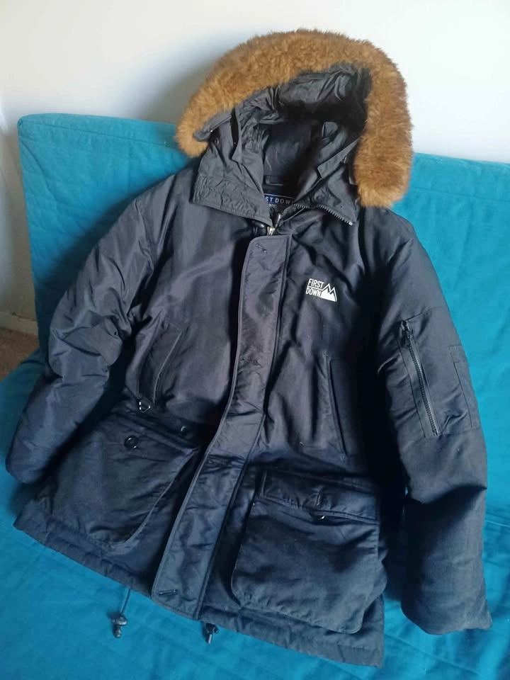 First Down Extreme Cold Winter Large Men Jacket