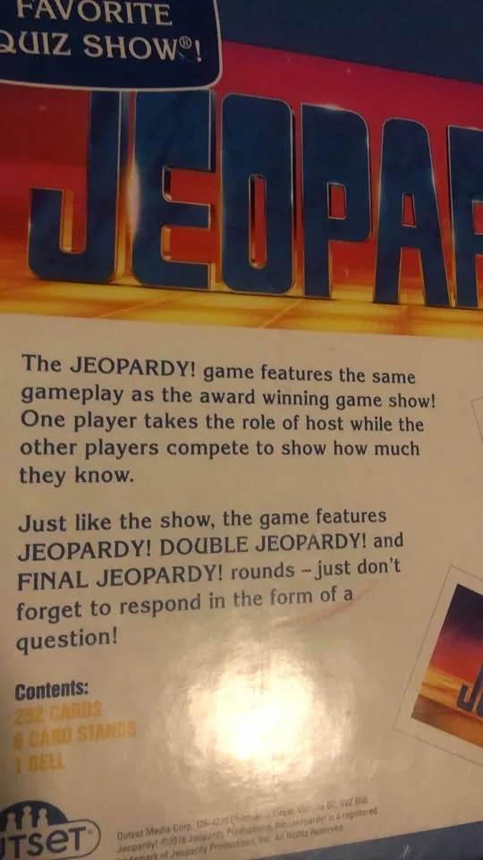 ⚽️ Jeopardy Board Game - photo 2